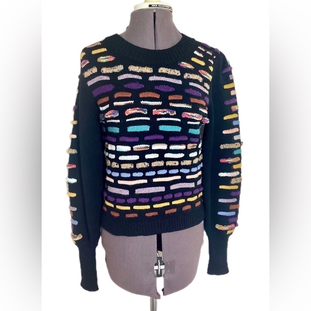 Allison NY 3D Knit Sweater XS/S Coogi Style
